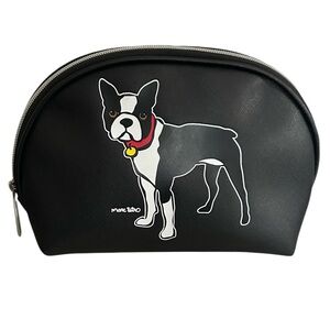 Marc Tetro Boston Terrier Black and White Cosmetic Bag Makeup Case